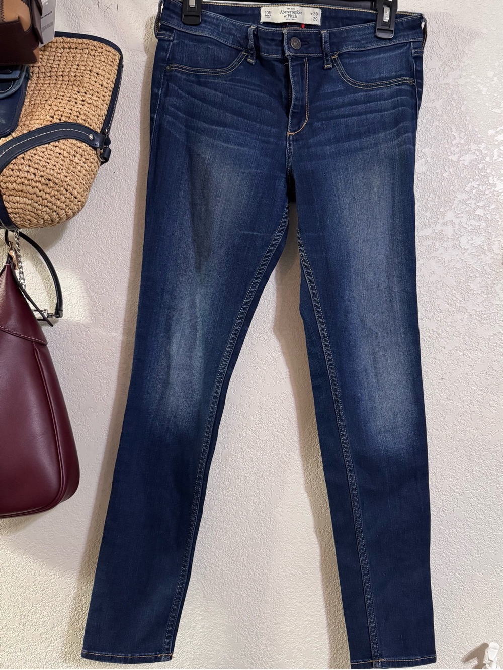 Abercrombie & Fitch Skinny Jeans - Classic Stretch Denim Y2K EUC